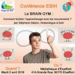 Brain Gym Conférence Stéphane Dalzon Kinésiologie Parents enfants